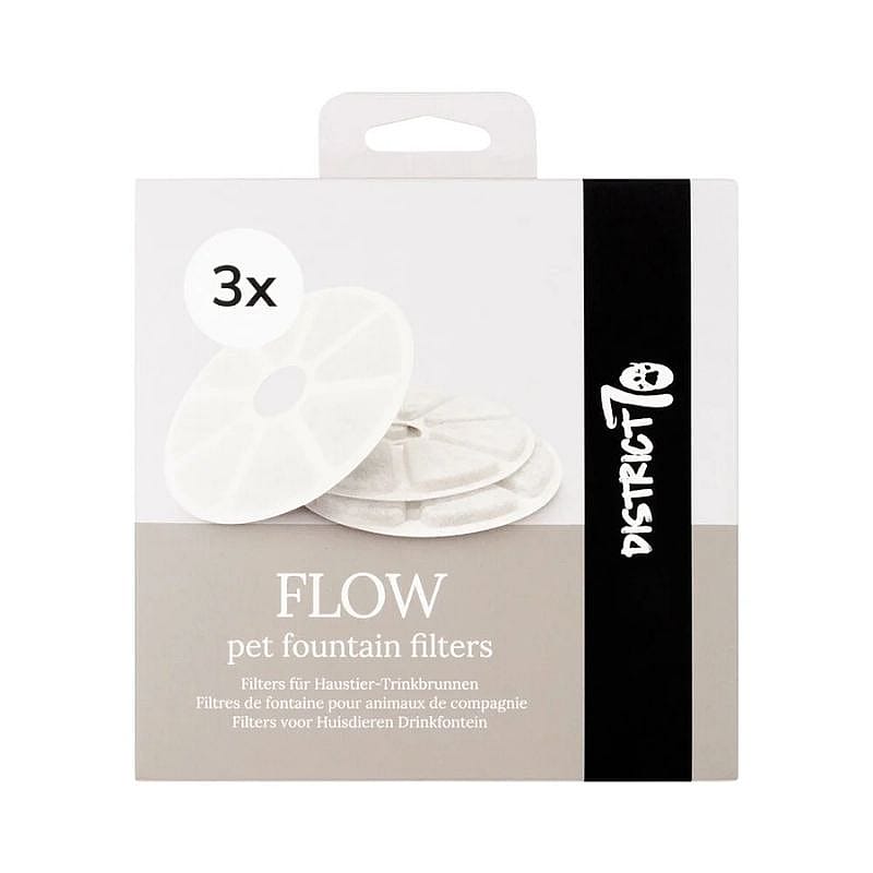 District 70 FLOW Koolstoffilters - 3 stuks | 15777