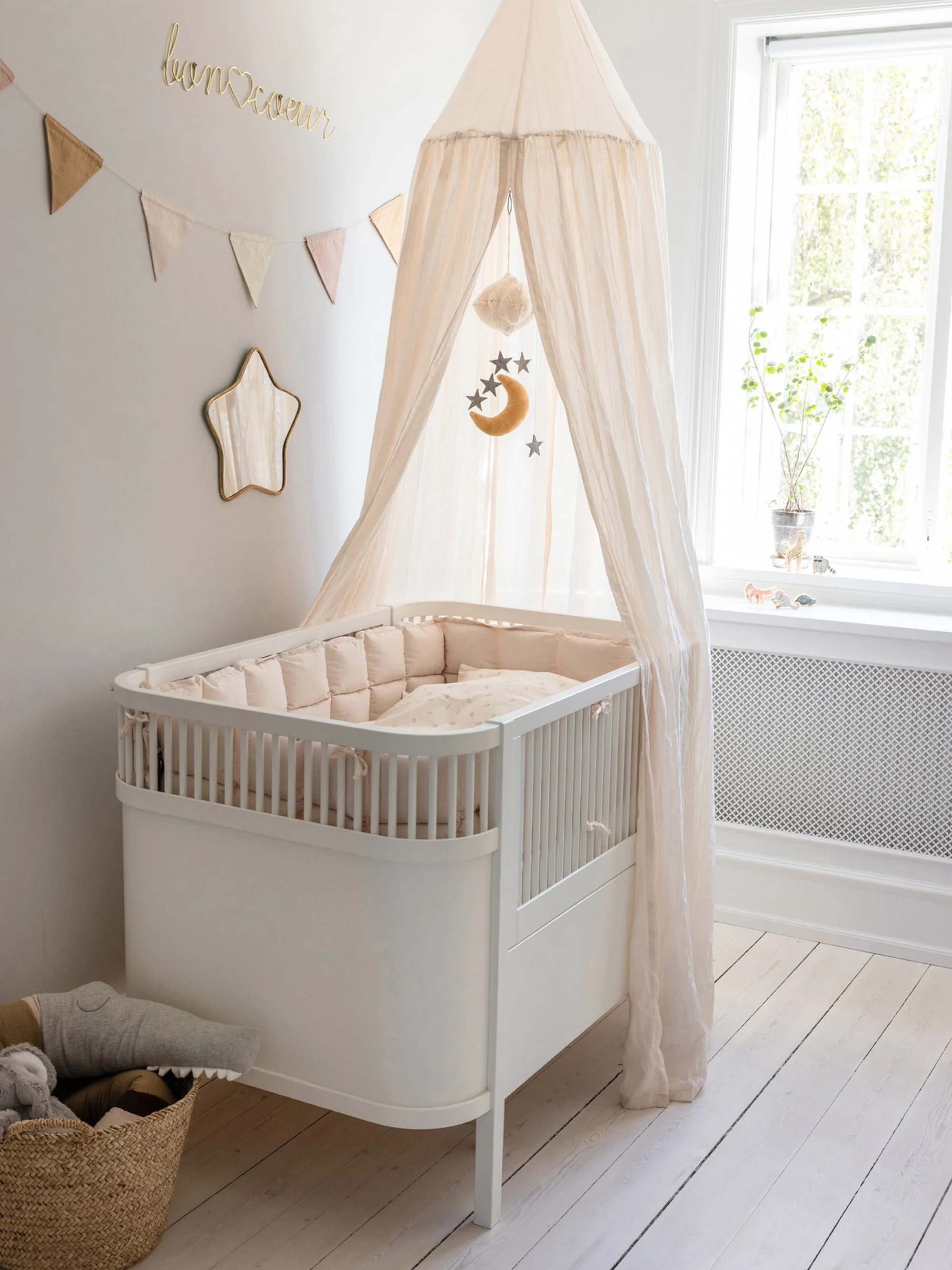 Decoratieve slinger Forest Lake van biokatoen