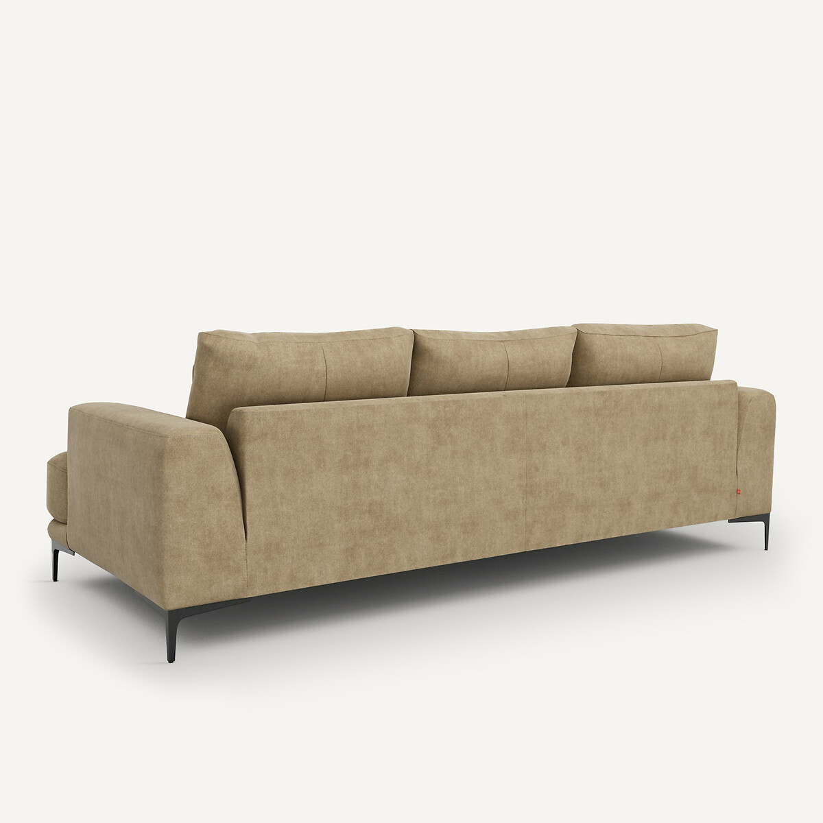 AM.PM<br>Sofá de 4 polegadas em fluweel com acabamento stonewashed, Marsile