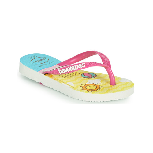 Havaianas - KIDS SLIM HELLO KITTY - Blanc