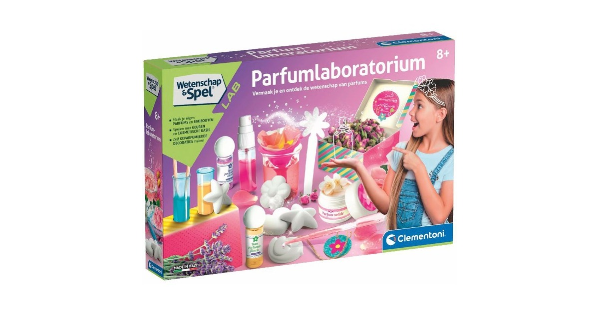 ClementoniWetenschap & spel - Parfumlaboratorium Leerspel  (Nederlands)