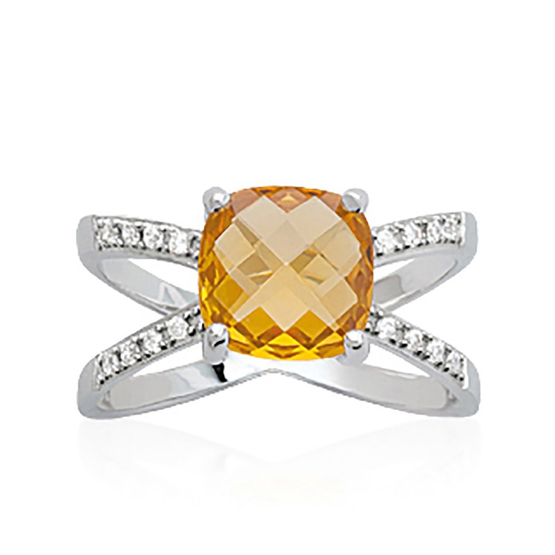 Bague Femme - Argent 925 - Oxyde de zirconium