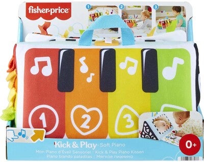 Fisher-Price Kick & Play Aktivitetsleke Soft Piano
