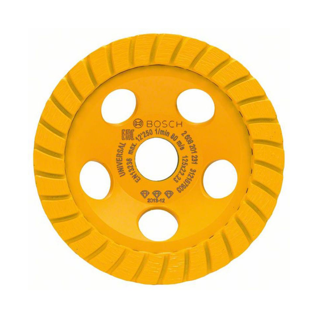 Bosch Diamanttopfscheibe Best for Universal Turbo, 125 mm