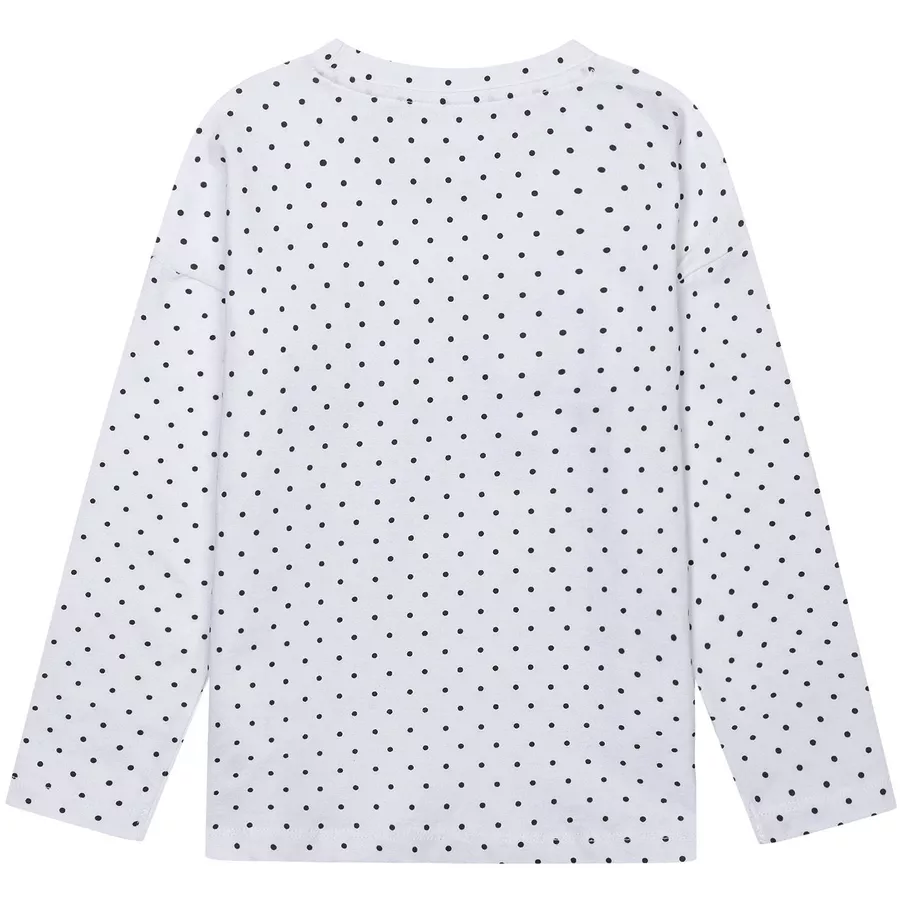MINOTI Longsleeve Cremeweiß