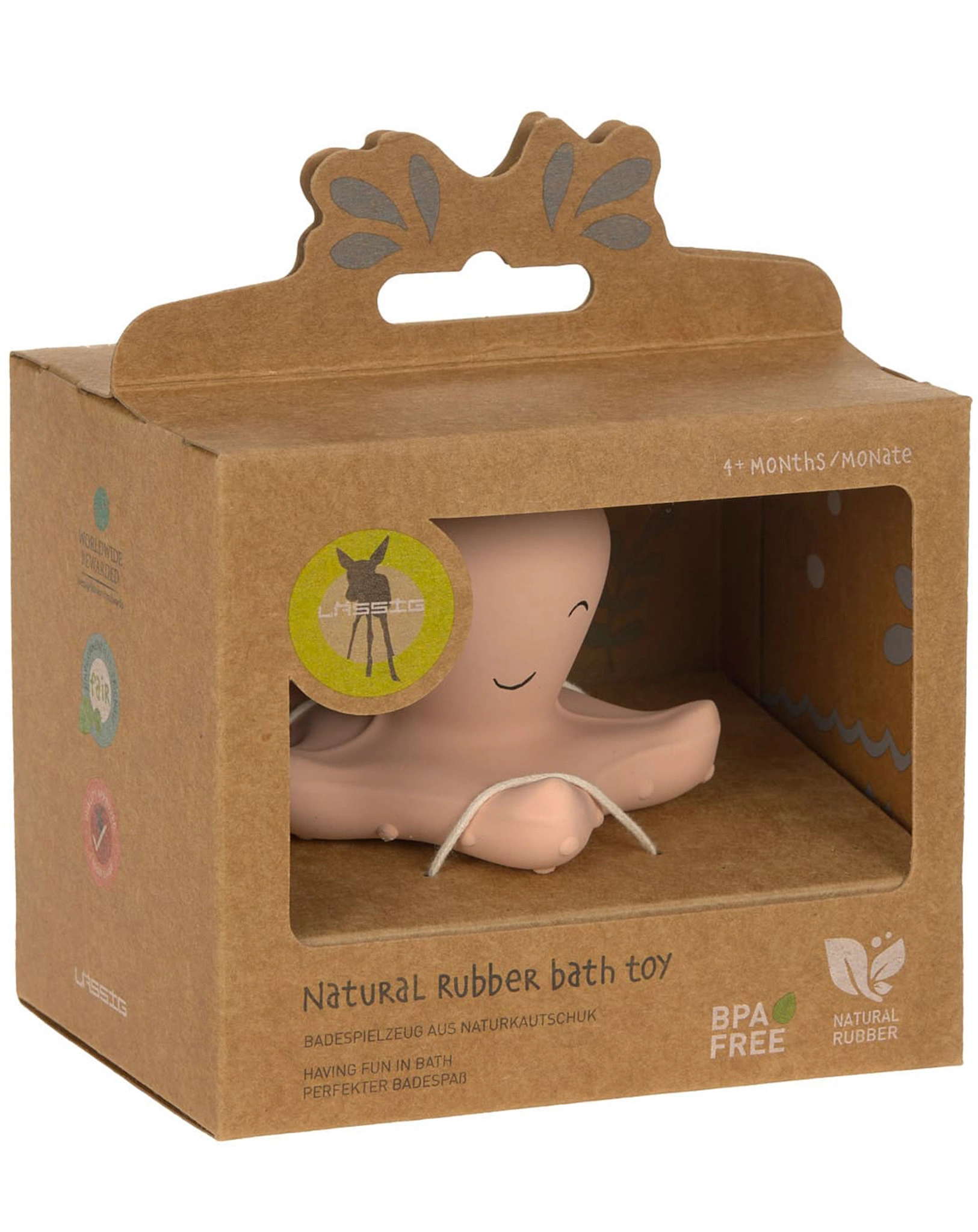 Badewannenspielzeug OCTOPUS in rosa