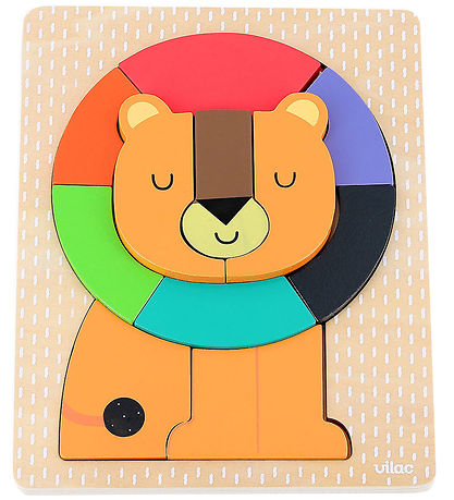 Vilac Puzzlespiel - Holz - 11 Teile - Löwe