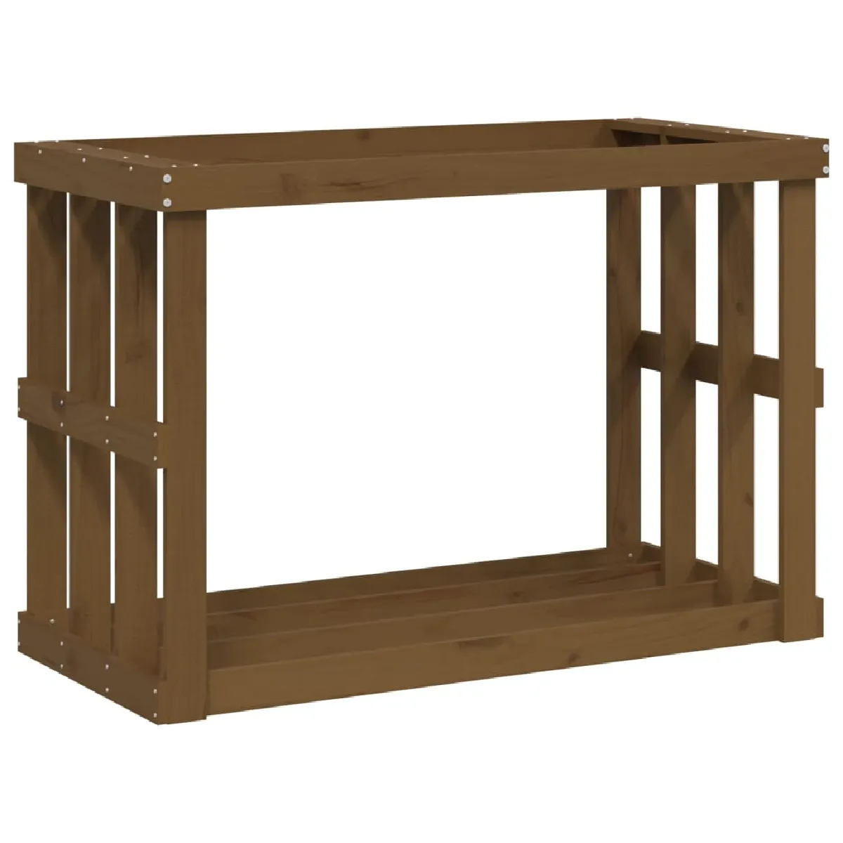 VidaXL Porte-bûches d'Extérieur Marron