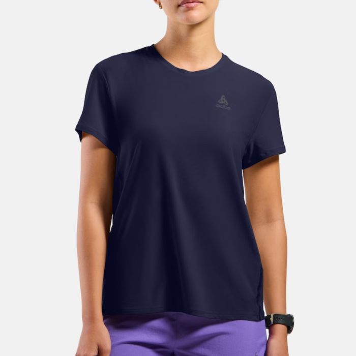 Odlo Dame T-shirts Zeroweight Crew neck SS Tee Lilla