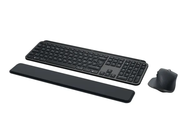 Logitech® | MX Keys S Combo  - Tastatur og mus-sæt - bagbelyst - trådløs - Bluetooth LE - QWERTY - Nordisk layout - Graphite