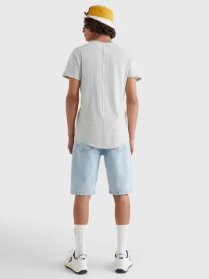 Camiseta Slim Fit com Decote em V