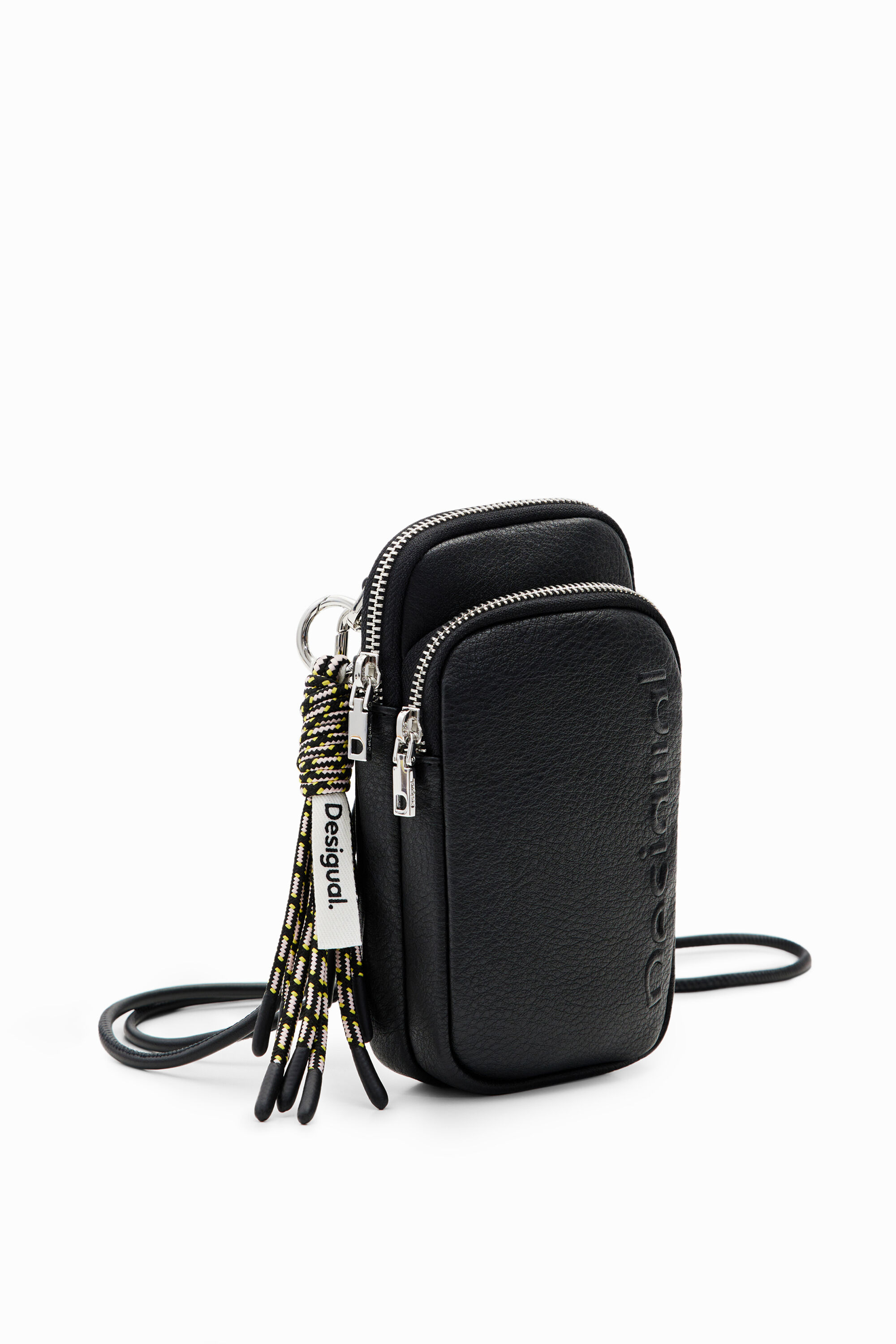 Étui de téléphone portable porte-monnaie effet cuir