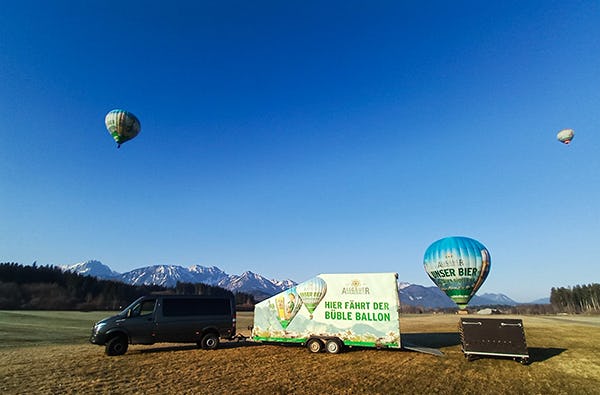 Ballonfahrt in Seeg im Allgäu als Geschenkidee