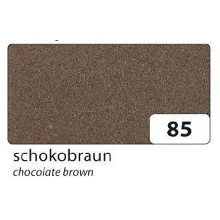 Folia Moosgummi schokobraun, 29 x 40cm, 5 Bögen