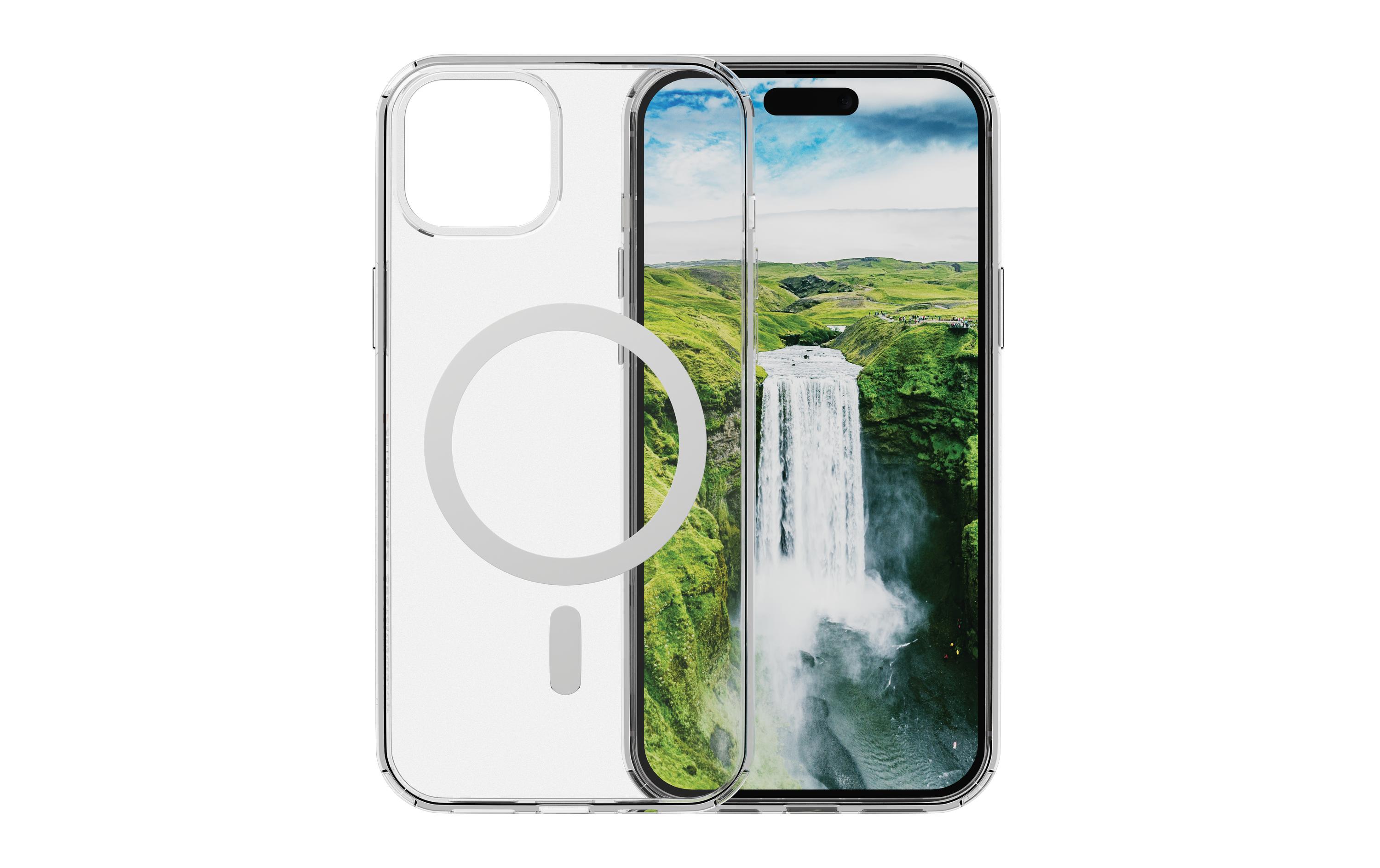 Back Cover Iceland Ultra D3O iPhone 15 TransparentMagSafe-kompatible Schutzhülle mit D3O-Schutz für das Apple iPhone 15