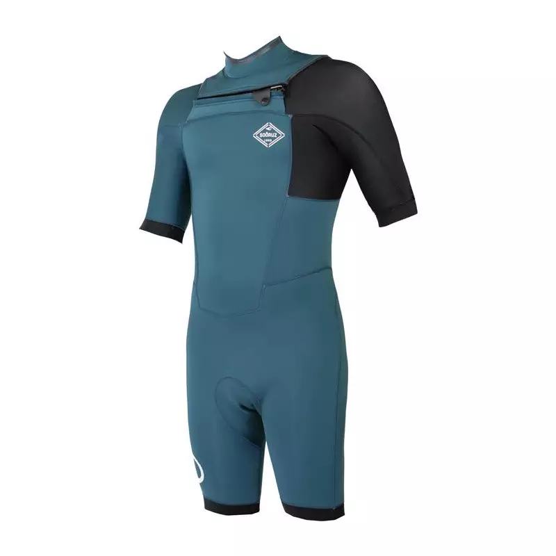 Combinaison shorty SOORUZ Fighter 2/2 Frontzip Blue