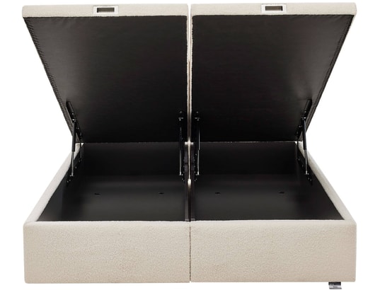 TEMPUR - Sommier 160 x 200 Premium 160x200cm bouclé creme D72