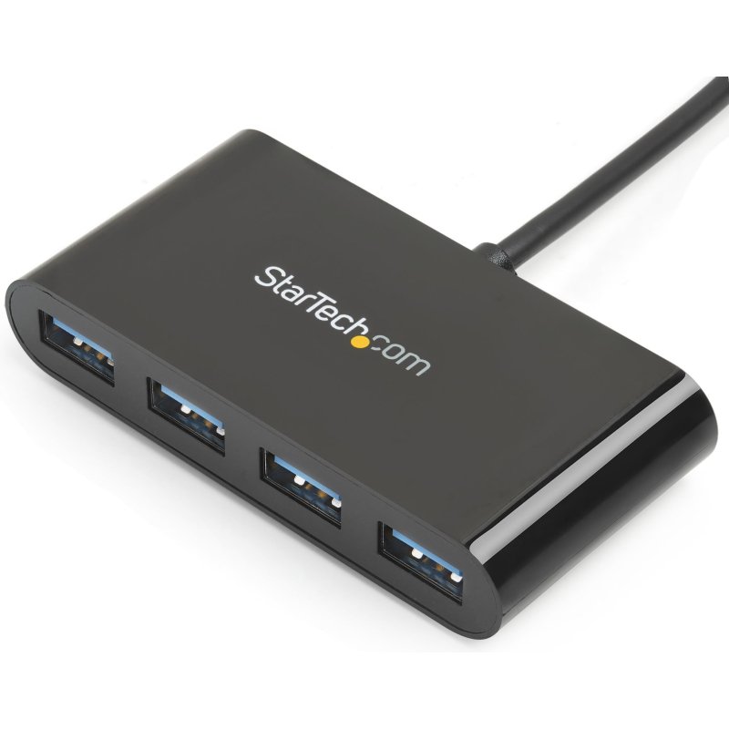 StarTech.com Hub USB-C à 4 ports alimenté par bus - USB-C vers 4x USB-A - USB 3.0 - 5Gbps