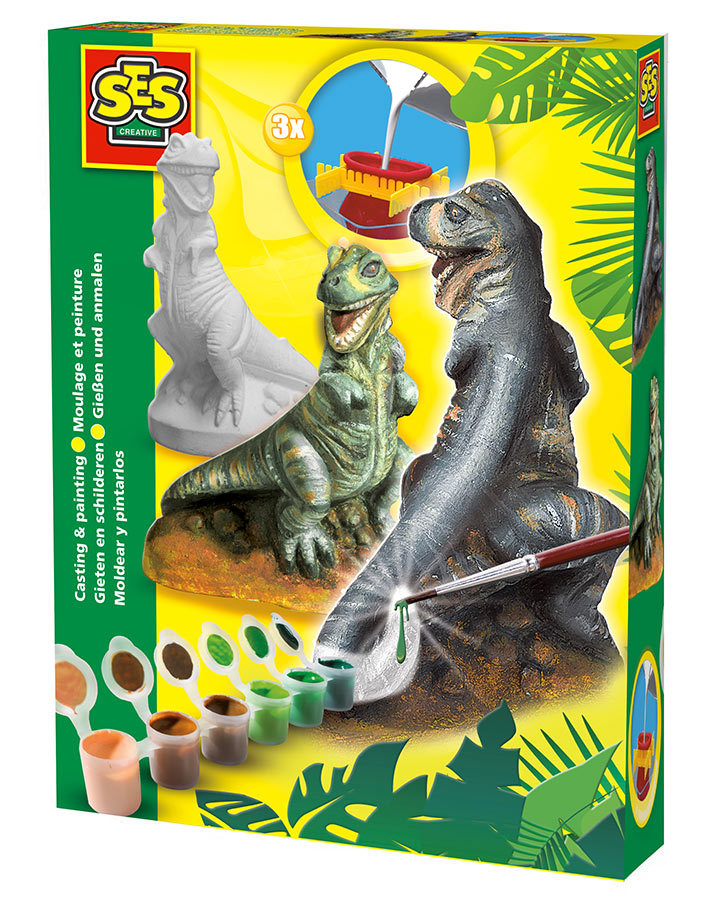 Gipsgießset T-REX 9-teilig