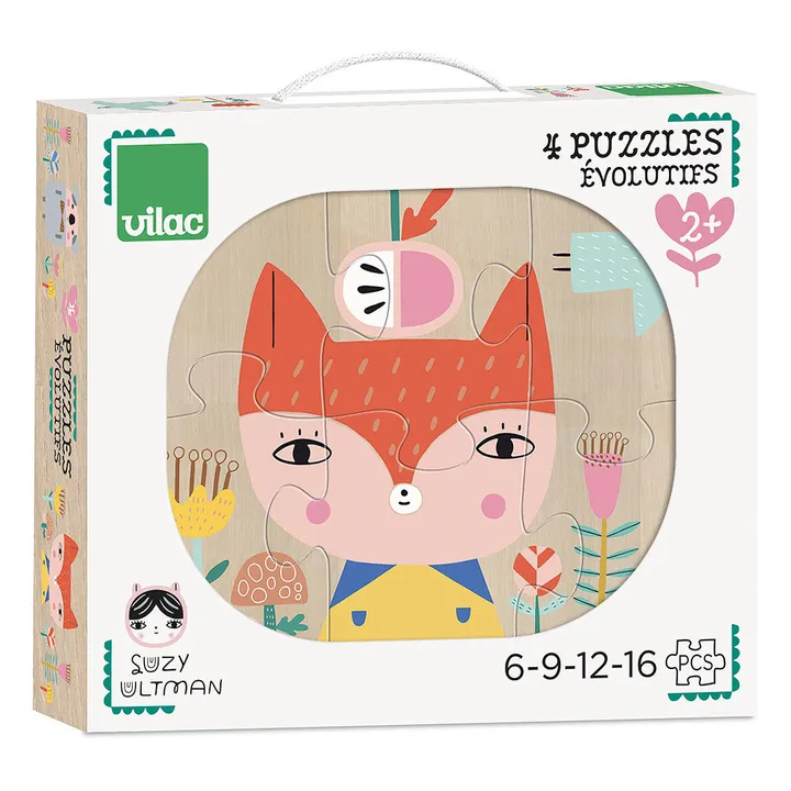 Vilac Puzzles évolutifs - Suzy Ultman