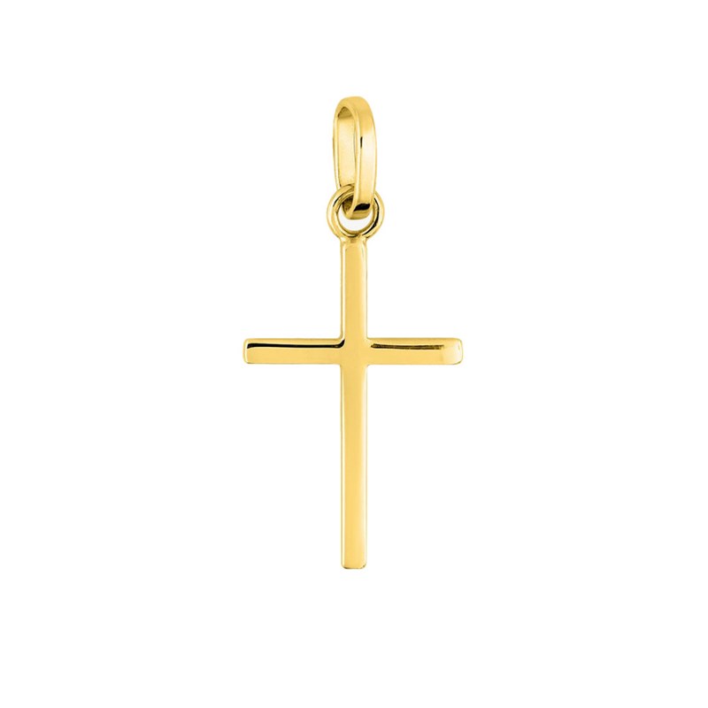 Pendentif mixte - Or 18 Carats - Croix