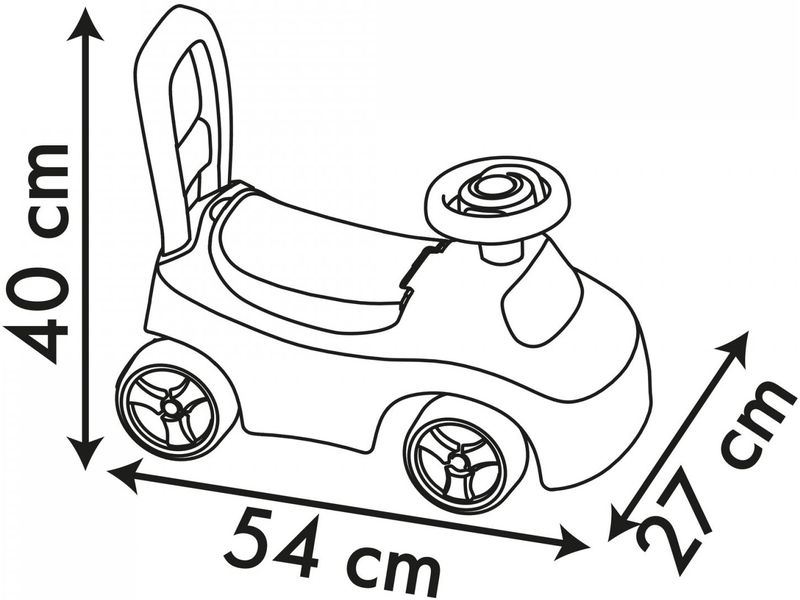 Smoby Rutschfahrzeug Disney Princess Rutschauto für Kinder