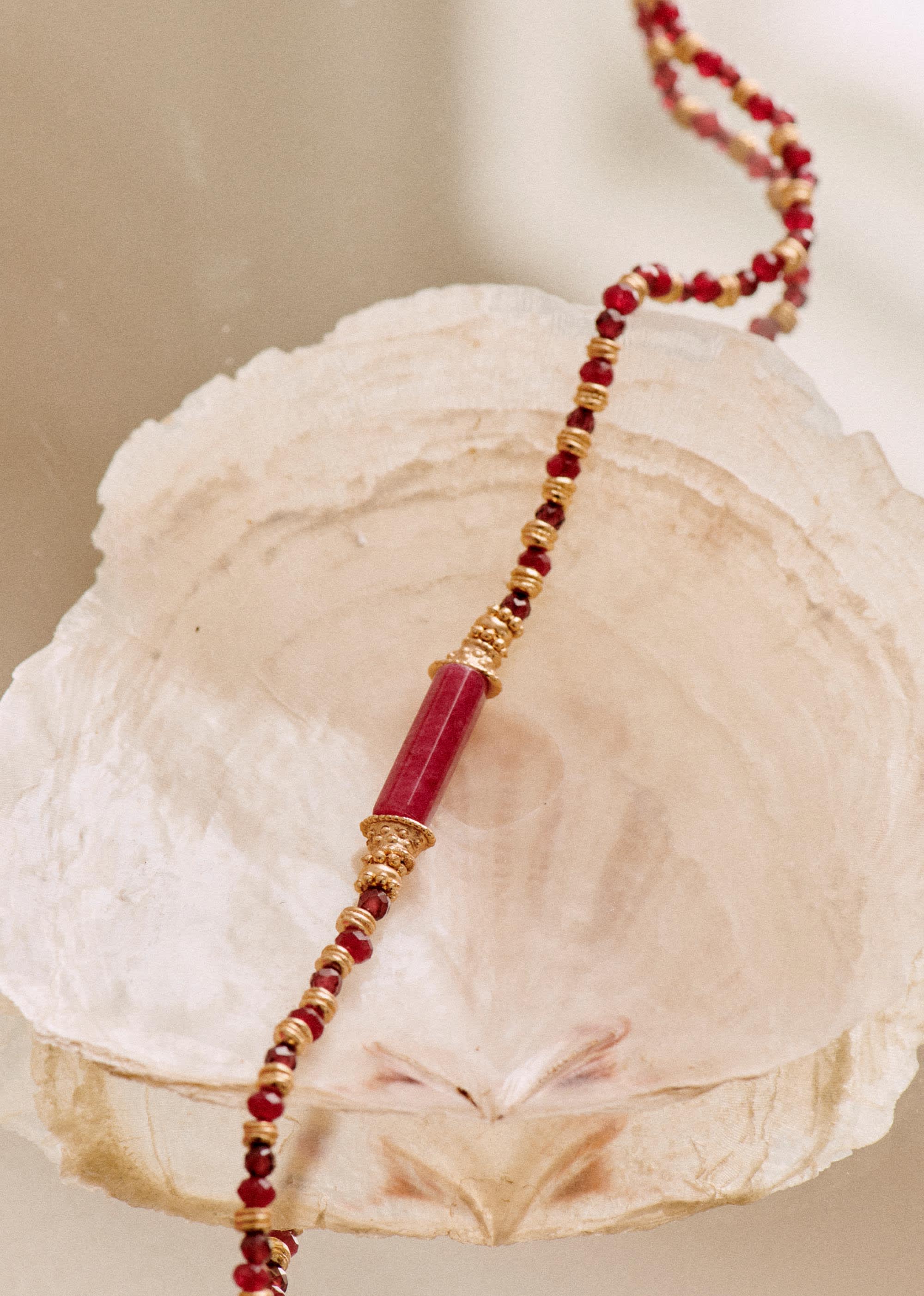 Collier Ronnie - Grenat - E-SHOP/BIJOUX Colliers 5905817