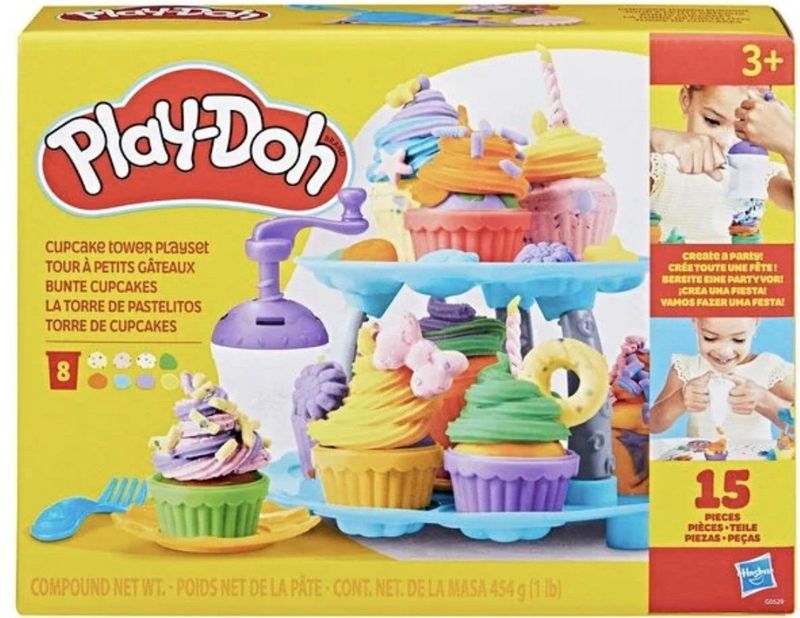 Hasbro - Play-Doh Cupcake Tower - Speelset - 24 delig