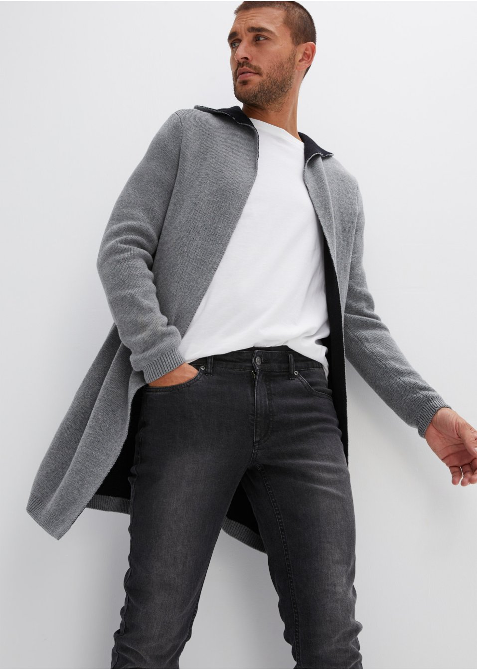 Vest met capuchon