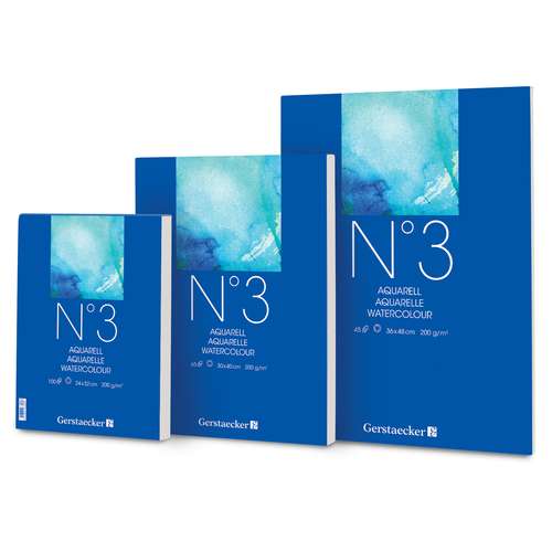 GERSTAECKER Nº 3 Aquarellblock