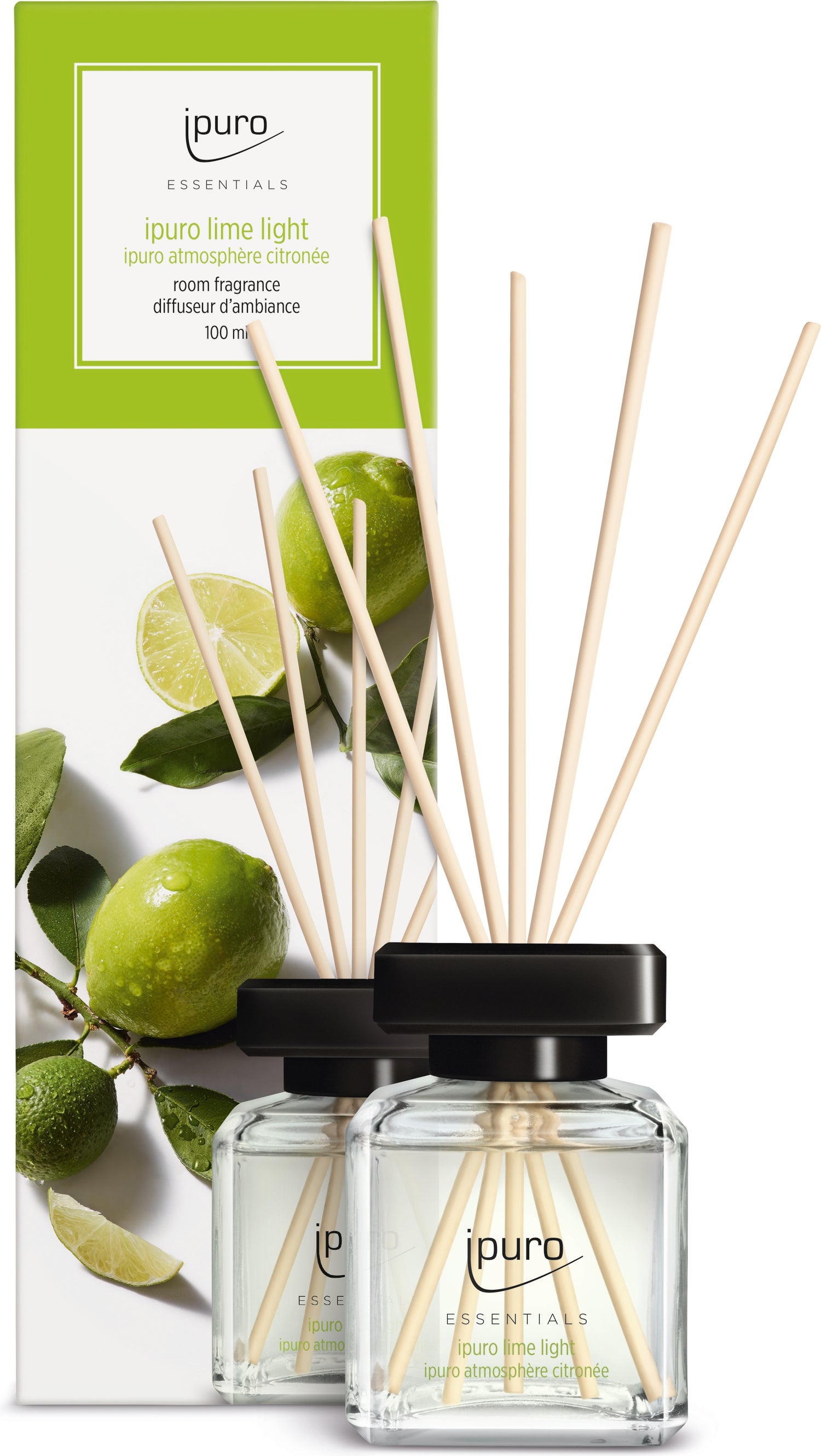 Ipuro geurstokjes Essentials Lime Light 100 ml