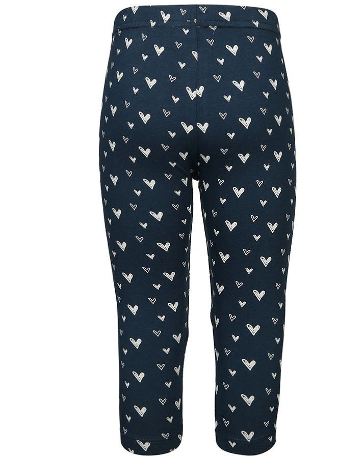 Capri-Leggings LYNFORD HEARTS in dunkelblau
