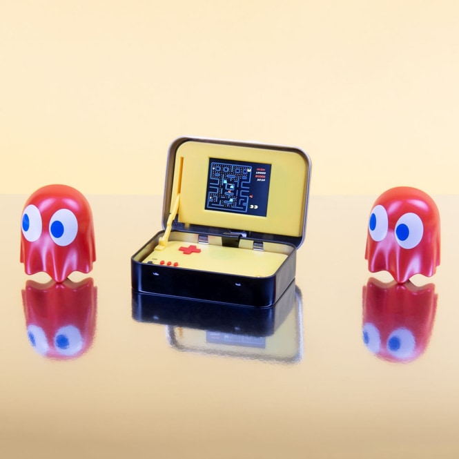 Pac-Man Spiel in der Mtelldose