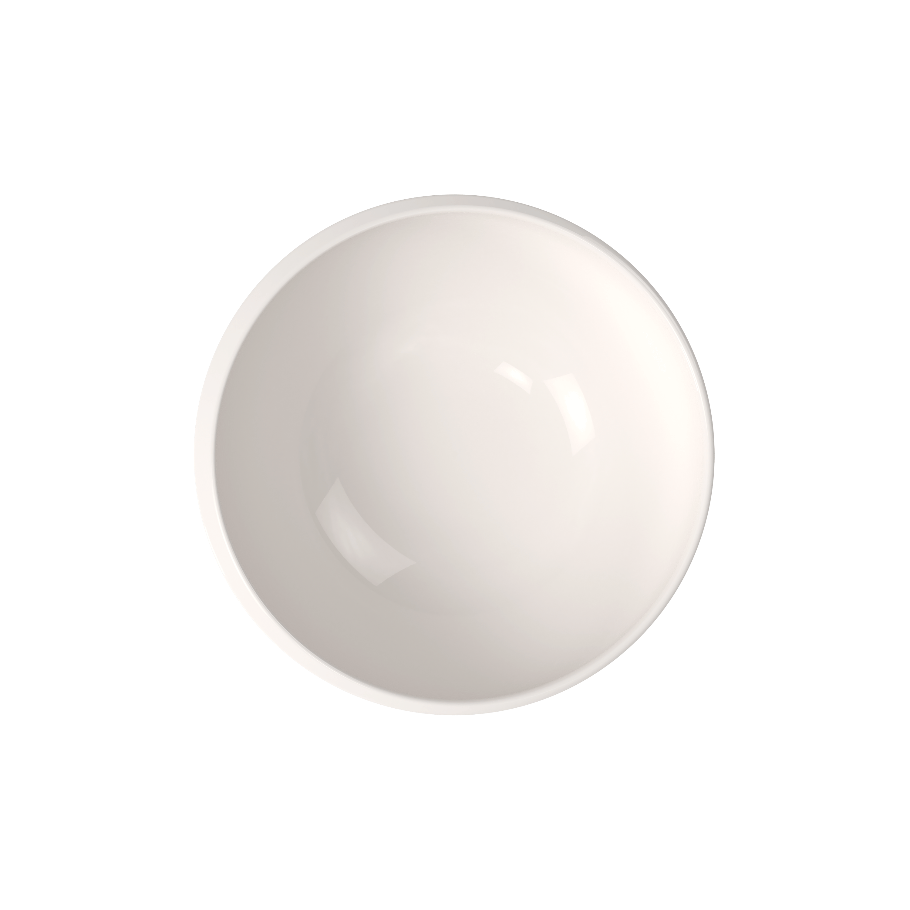 NewMoon Cereal bowl White, 17 oz, Premium Porcelain