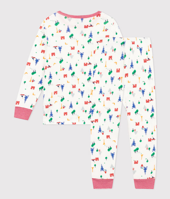 Pyjama imprimé motif Paris en coton enfant