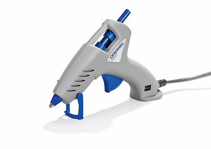 Pistolet à colle chaude Dremel 930 + 18 bâtons