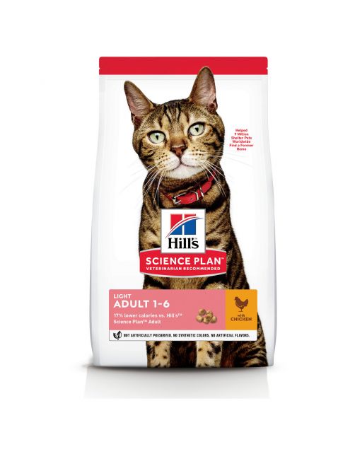 Hill's Feline Adult Light Kip - Kattenvoer