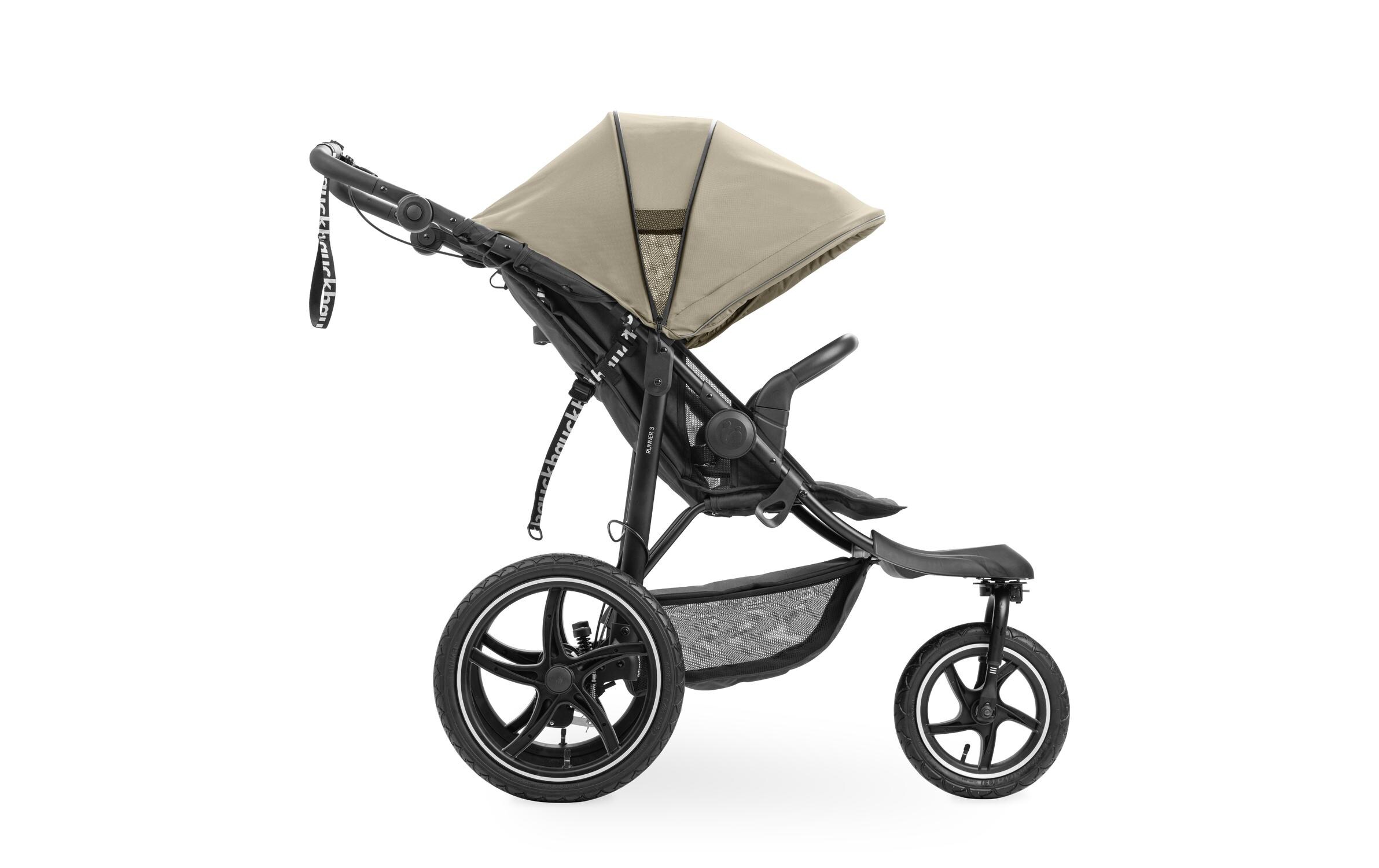 Buggy Runner 3 Olive<br>Robuster Kinderwagen für fast jedes Gelände