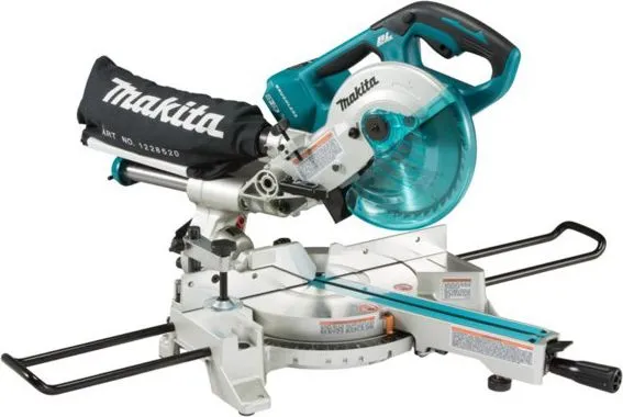 Makita DLS714NZ Batteridrevet fræser 2x18 V, 190 mm, 52x300, uden batteri og oplader!