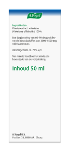 A.Vogel Rustgevende Druppels Valeriaan 50ML