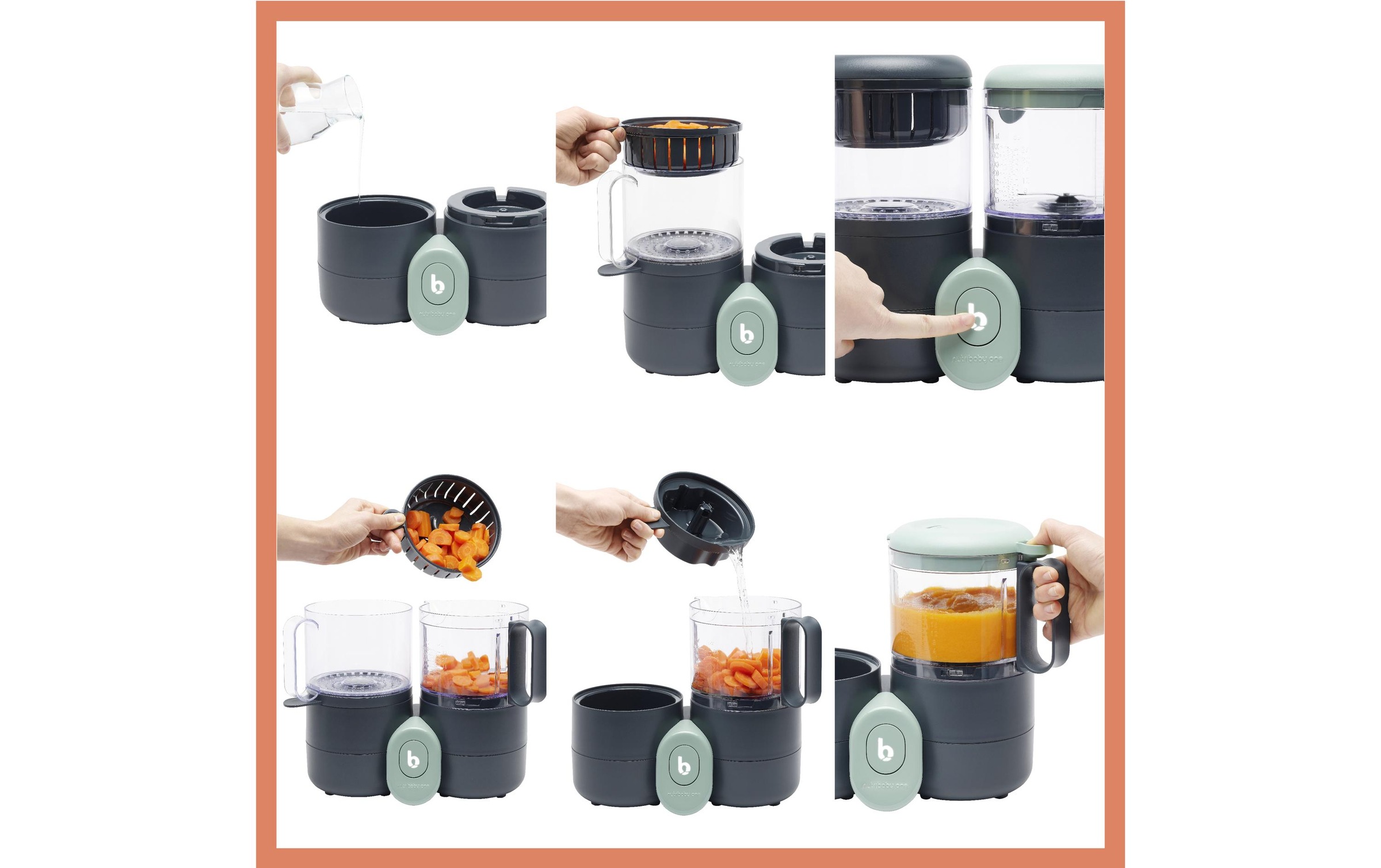 BABYMOOV Handmixer »Nutribaby One« - W