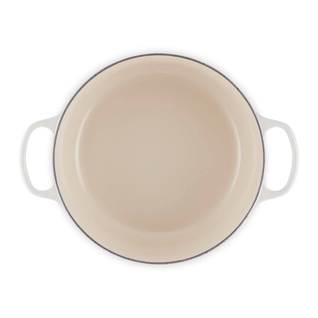 Le Creuset Signature Braadpan Ã 28 cm - Meringue