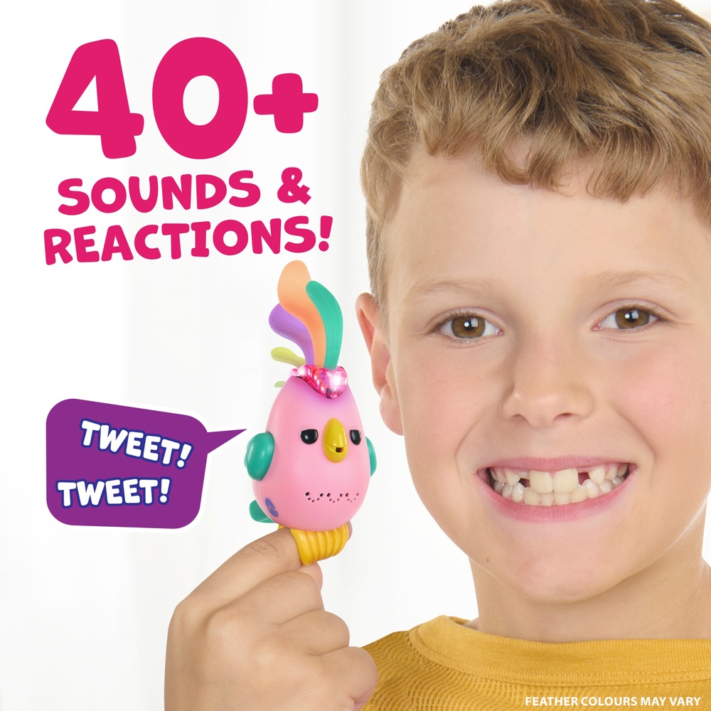 Fingerlings Sweet Tweets Bird Pink Debbie Interactive Pet