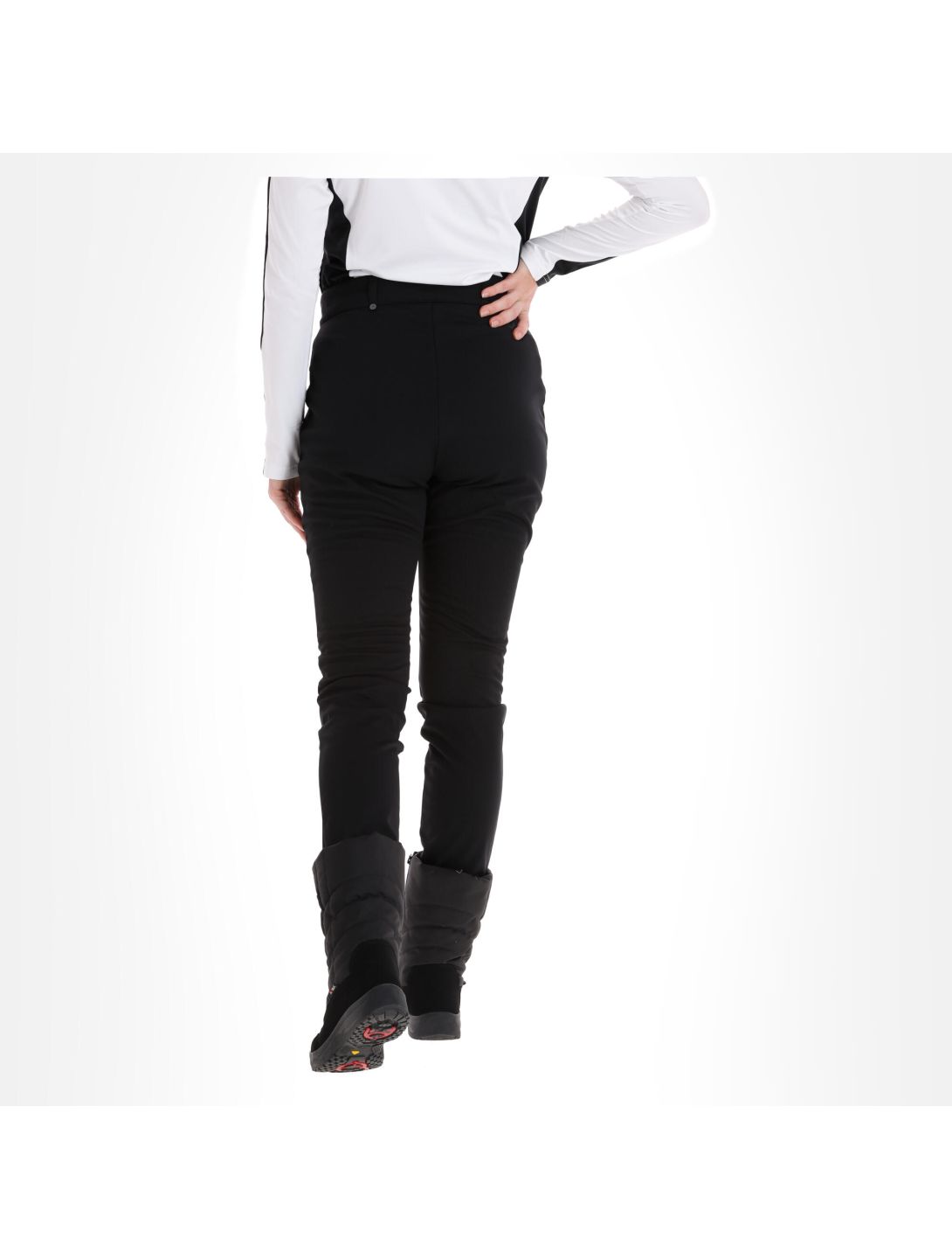Regimented softshell skibroek dames