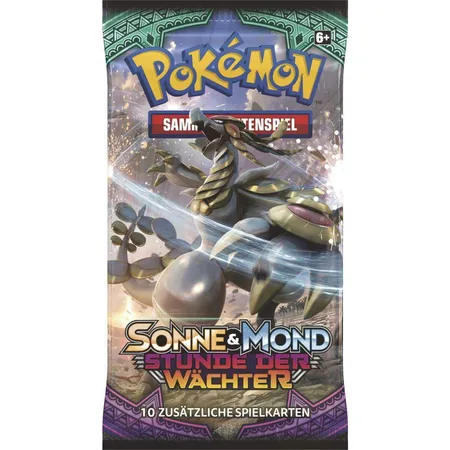 Pokemon Sonne & Mond 02 Stunde der Wächter, Booster Fix36, sortiert
