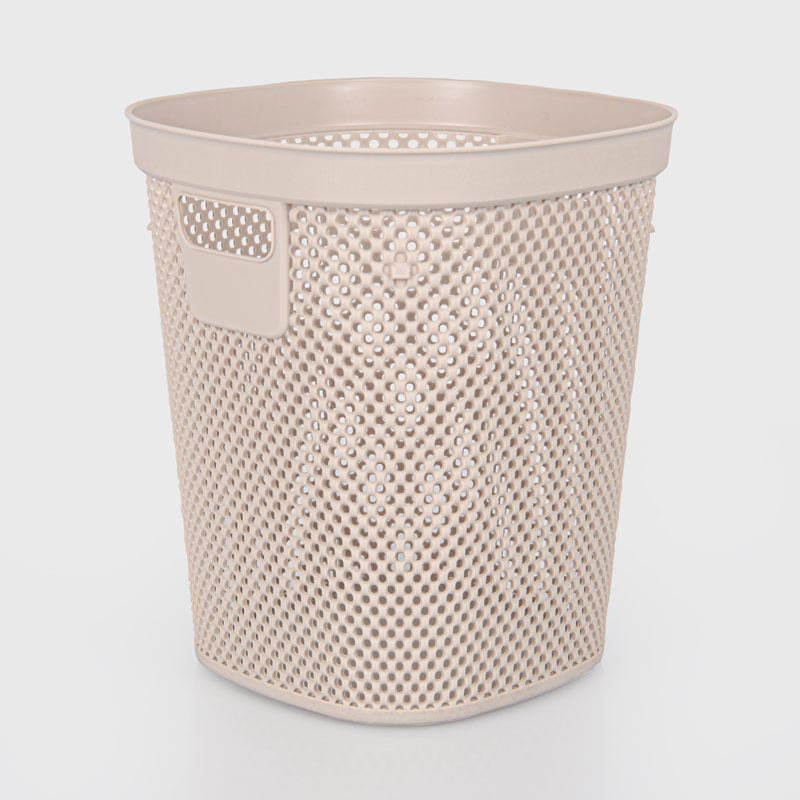 Poubelle de bureau 'Nickel' 12.5L couleur moka