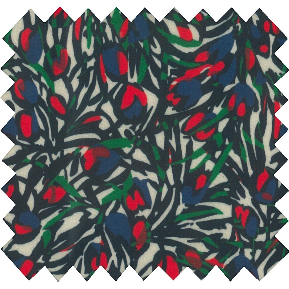 Tissu Enduit Au Mètre Tulipes