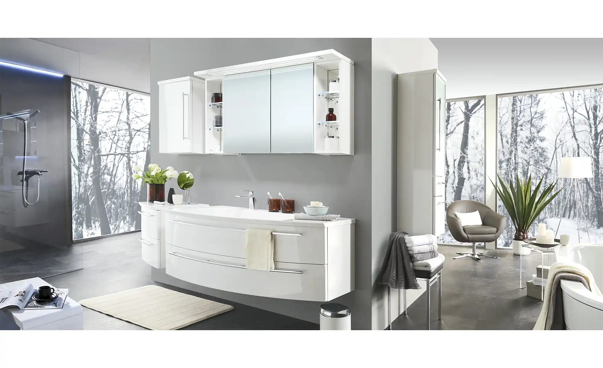 Spiegelschrank Comer See