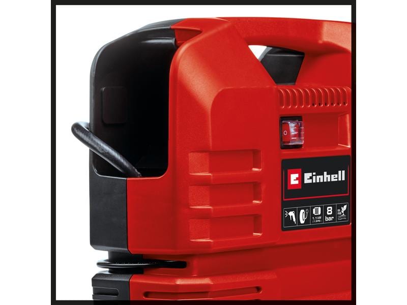 Einhell Kompressor TC-AC 190 OF Set, tragbar Mobiles Koffer-Kompressor Set