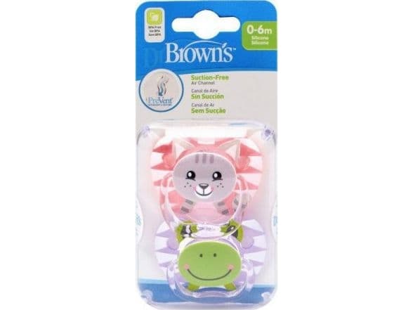 Dr Browns PV12014-PREVENT Pacifier BUTTERFLY 0-6 MONTHS 